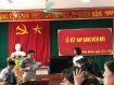 Lễ kết nạp đảng viên mới Đ/C Thu Hương